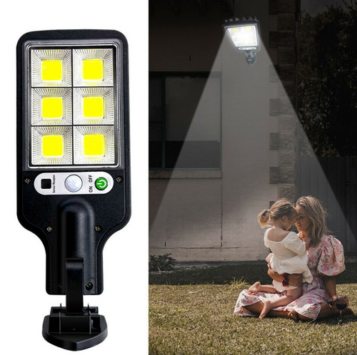 600W Motion-Sensing Solar LED Security Lamp