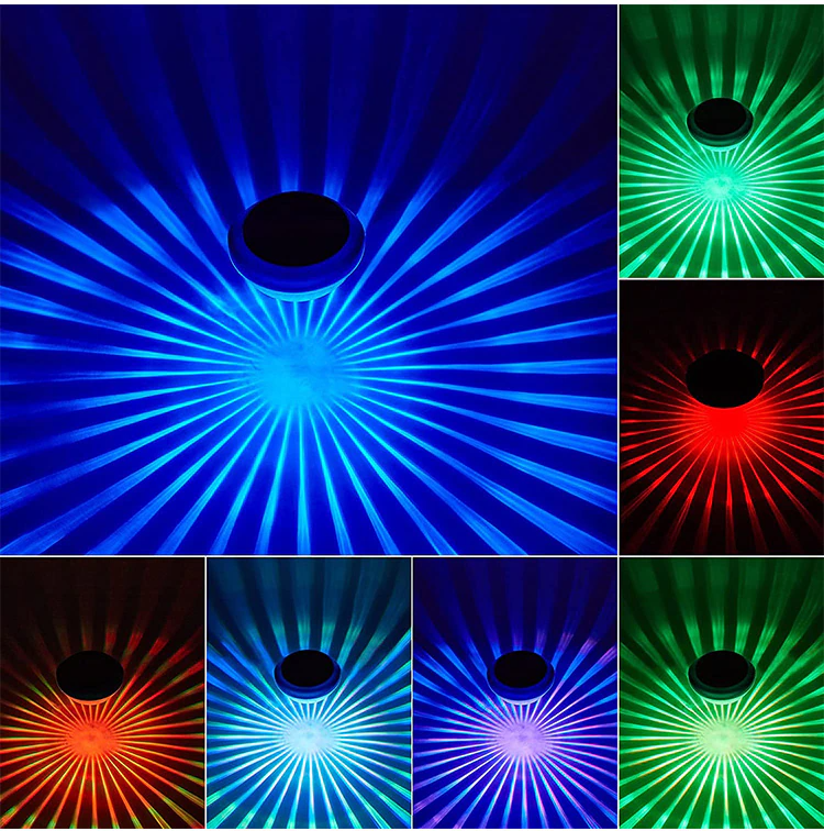 Solar RGB Pool & Pond Light — Color Changing, Waterproof