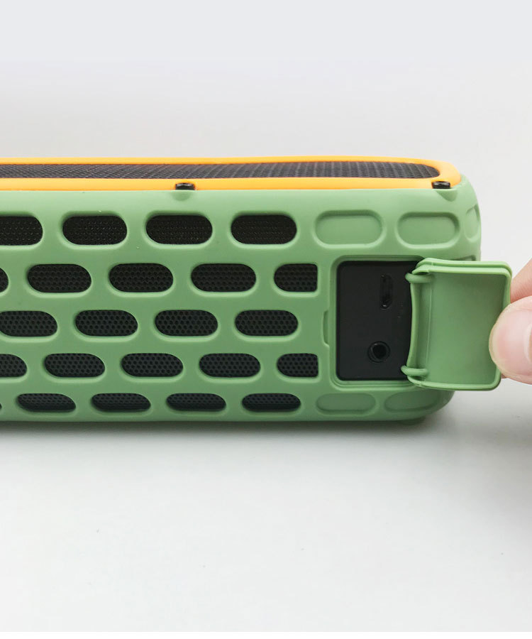 Solar Waterproof Bluetooth Speaker with USB Charging
