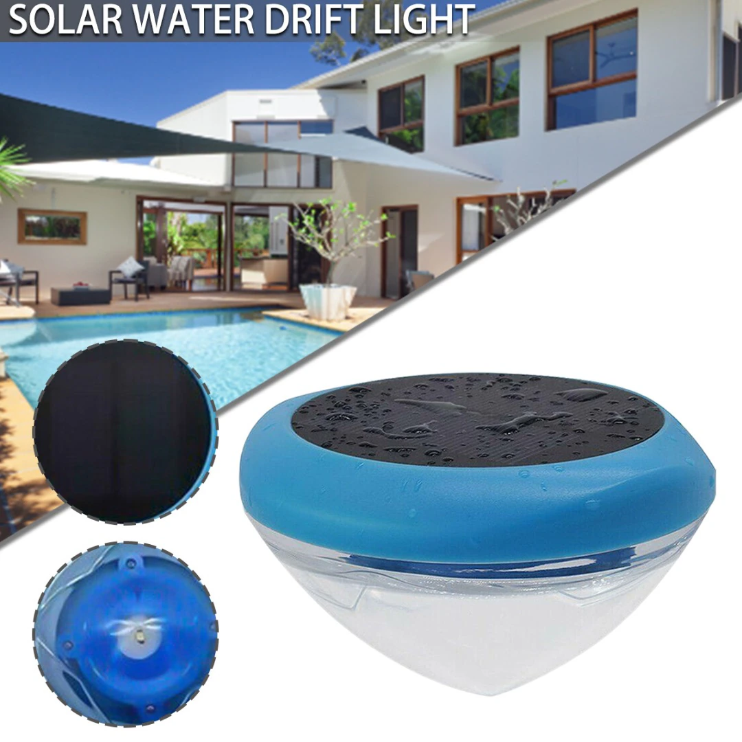 Solar RGB Pool & Pond Light — Color Changing, Waterproof