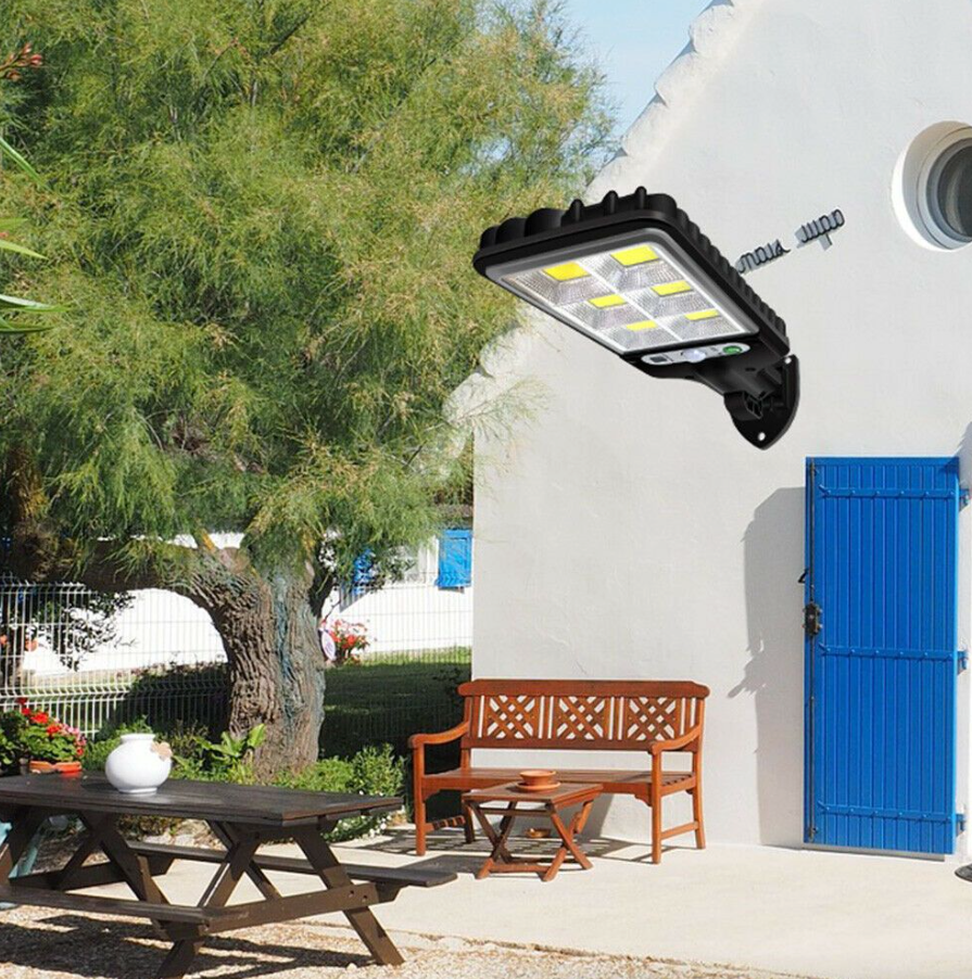 600W Motion-Sensing Solar LED Security Lamp