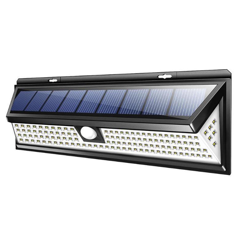 Solar LED Wall Light with Motion Sensor — Waterproof