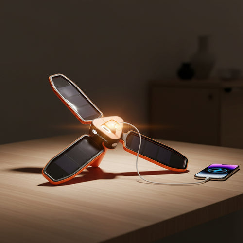 3-in-1 Foldable Solar Camping Lantern & Power Bank