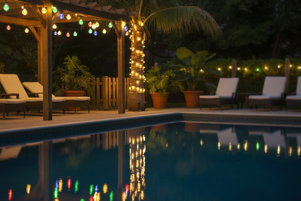 Solar Crystal Globe String Lights – Waterproof, 8 Modes