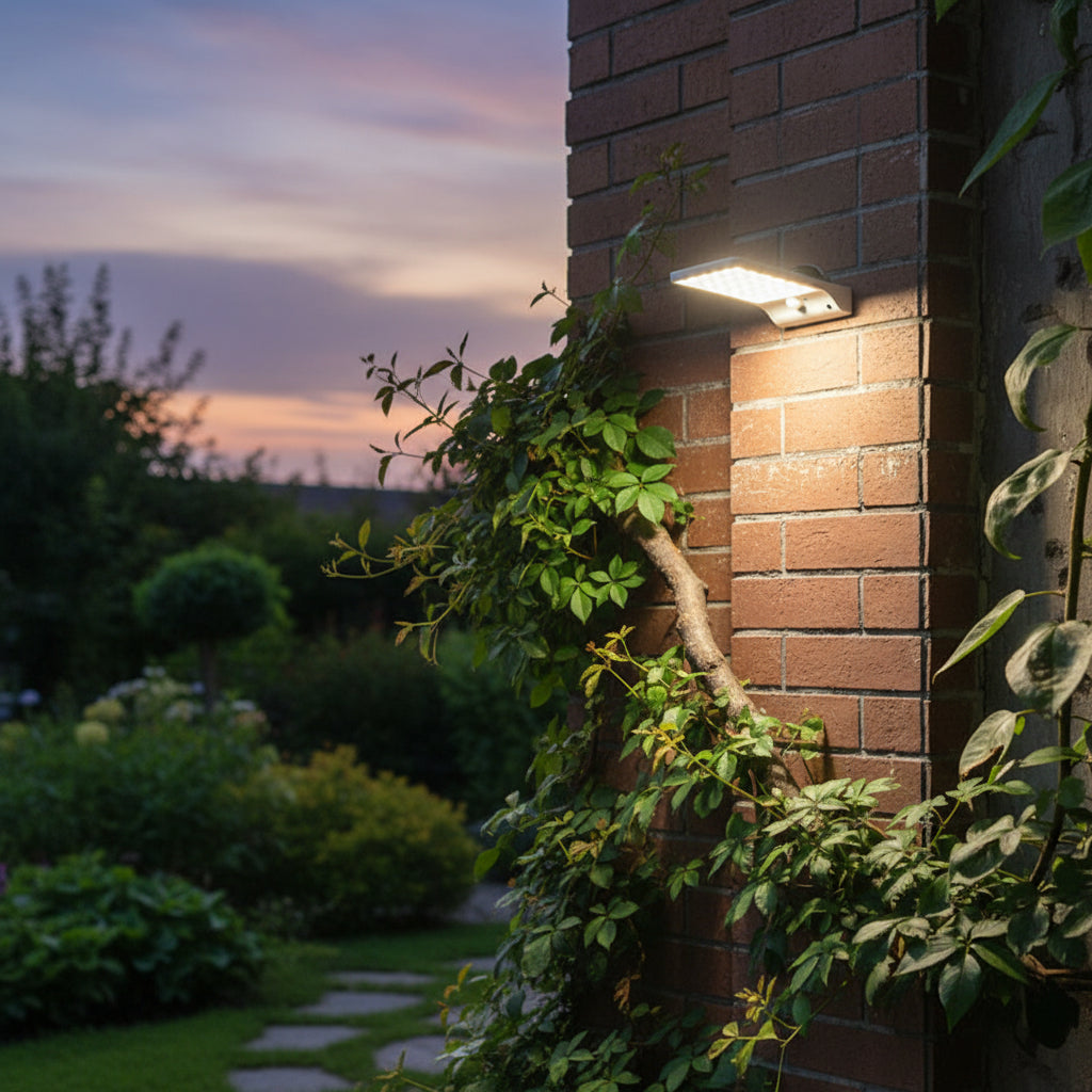Outdoor Solar LED Garden Light with Motion Sensor