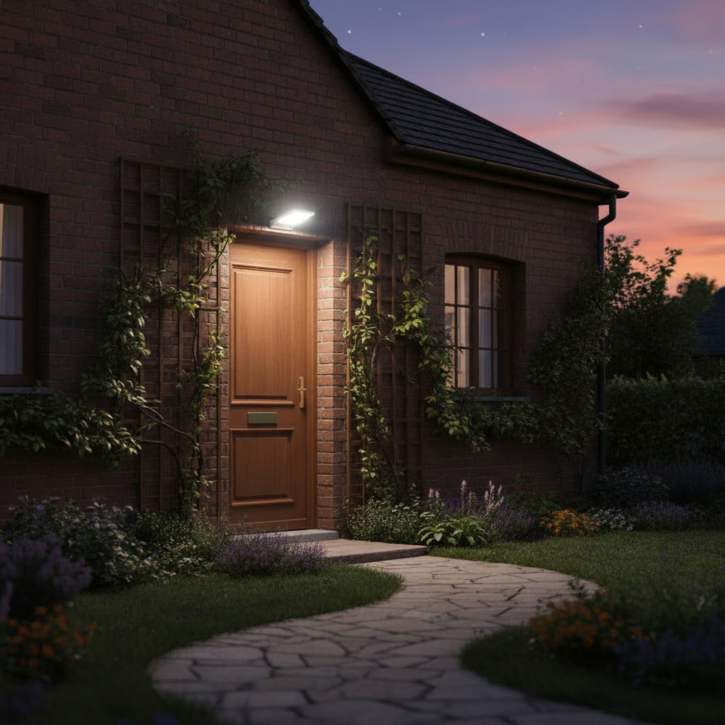 Outdoor Solar LED Garden Light with Motion Sensor
